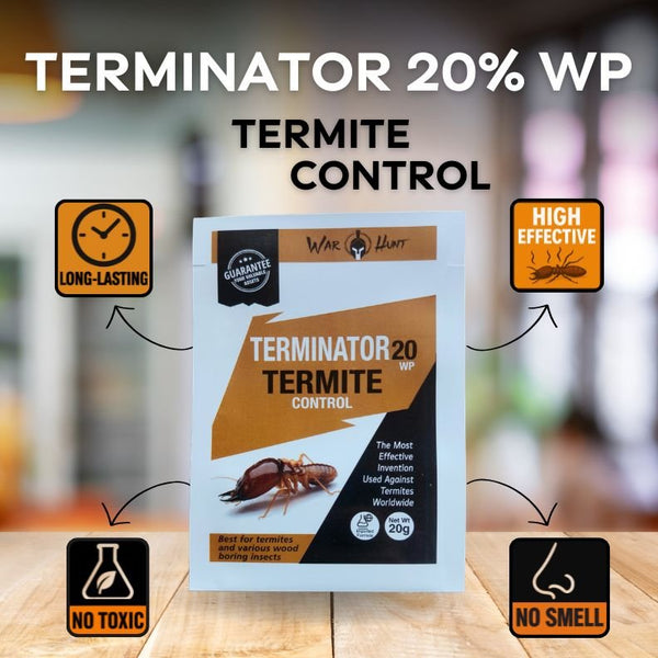 Terminator | FREE SPRAYER KIT + MASK | Termite Control | Guarantee Your Valuable Assets - Warhunts.com