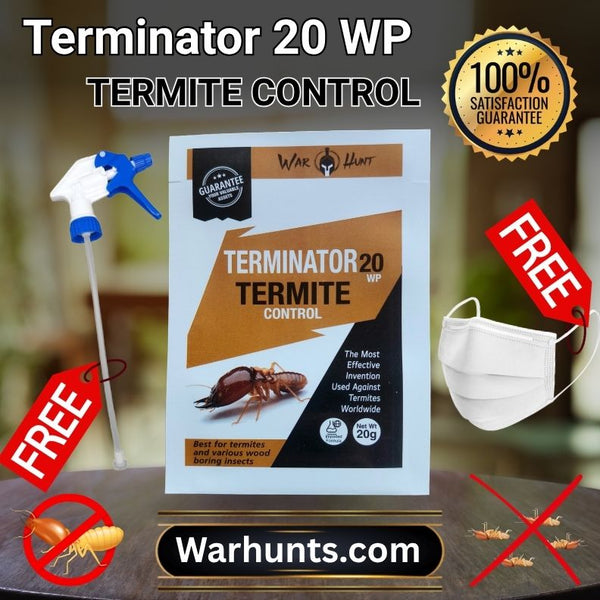 Terminator | FREE SPRAYER KIT + MASK | Termite Control | Guarantee Your Valuable Assets - Warhunts.com