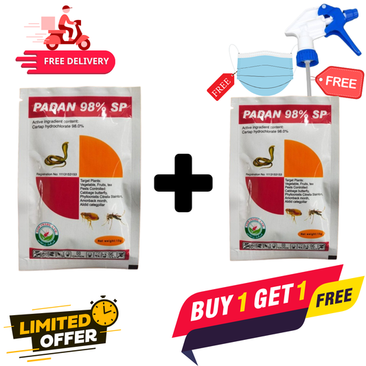 Padan 98% SP | Lizard Repellent, Dangerous Insects & Flying Insects Killer | Mosquito, Fly, Snake Control Powder | 15gr + Free Hand Spray