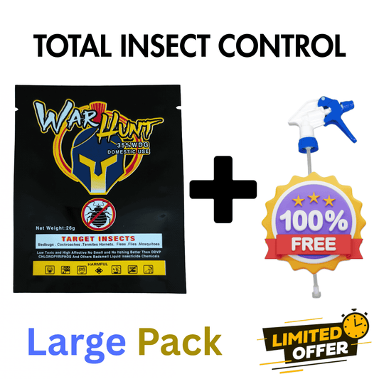 WARHUNT | Buy 1 Get 1 FREE | FREE SPRAYER KIT + MASK | Bedbug & Mosquito Killer Spray | Blood Sucking Insect Control