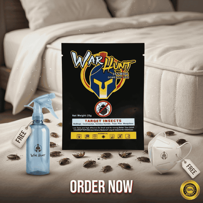 Zero Smell Bedbug, Cockroach & Mosquito Killer Spray – Kills Insects & Destroys Their Eggs Fast - Warhunts.com